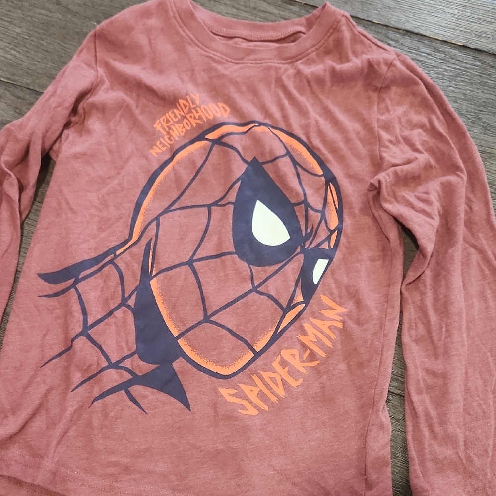Marvel Spider-Man Kids Shirt - Rust